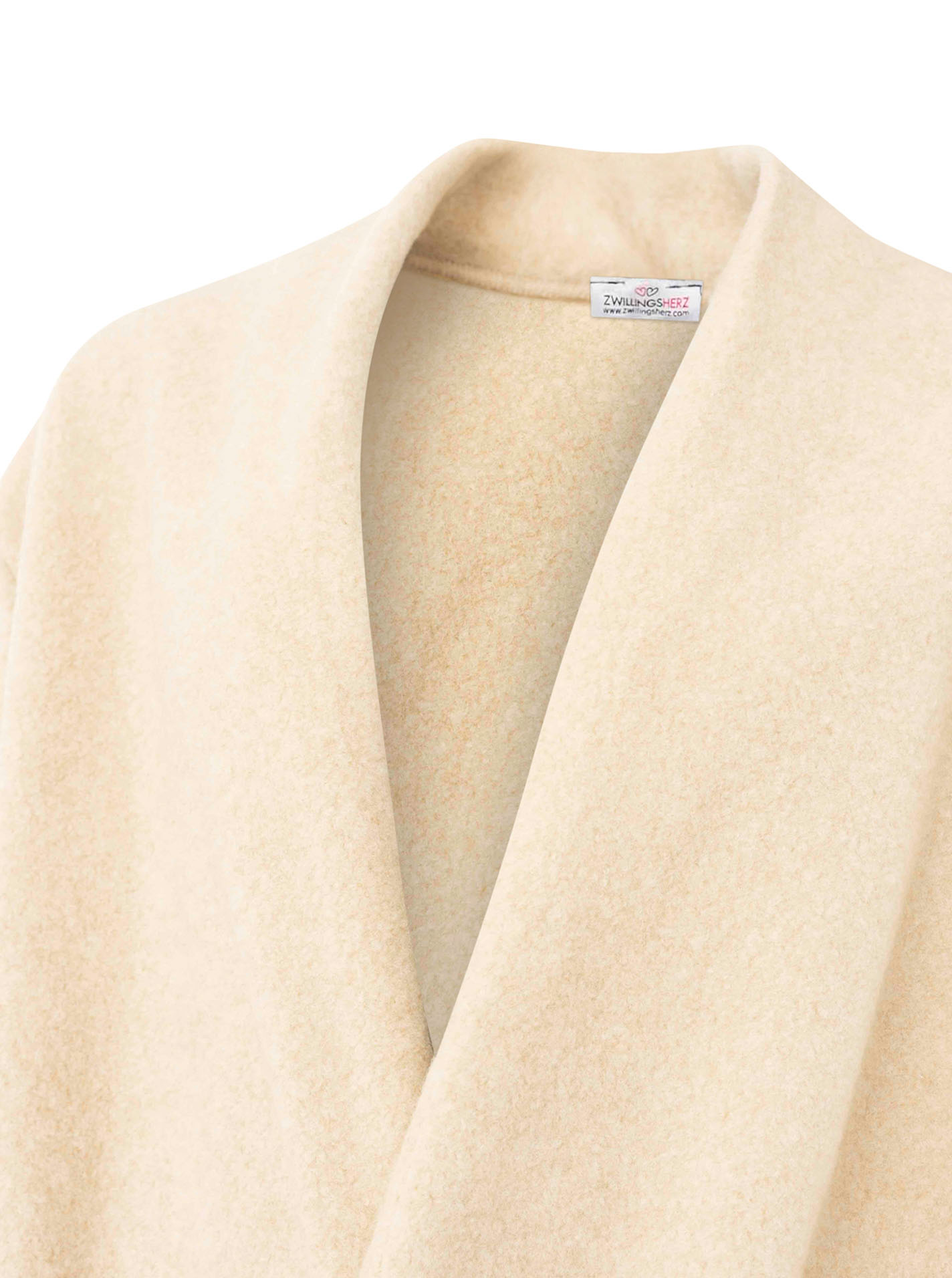 Oversize Schalkragen Mantel "Uni & Soft"
