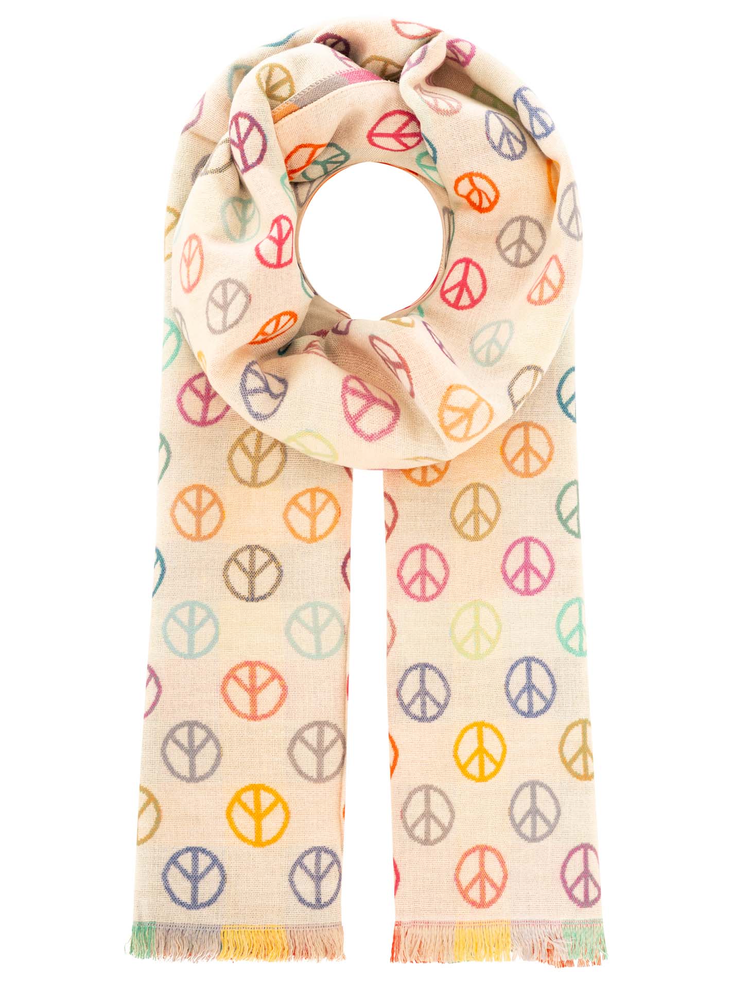 Schal Wollmix "Classic Peace"