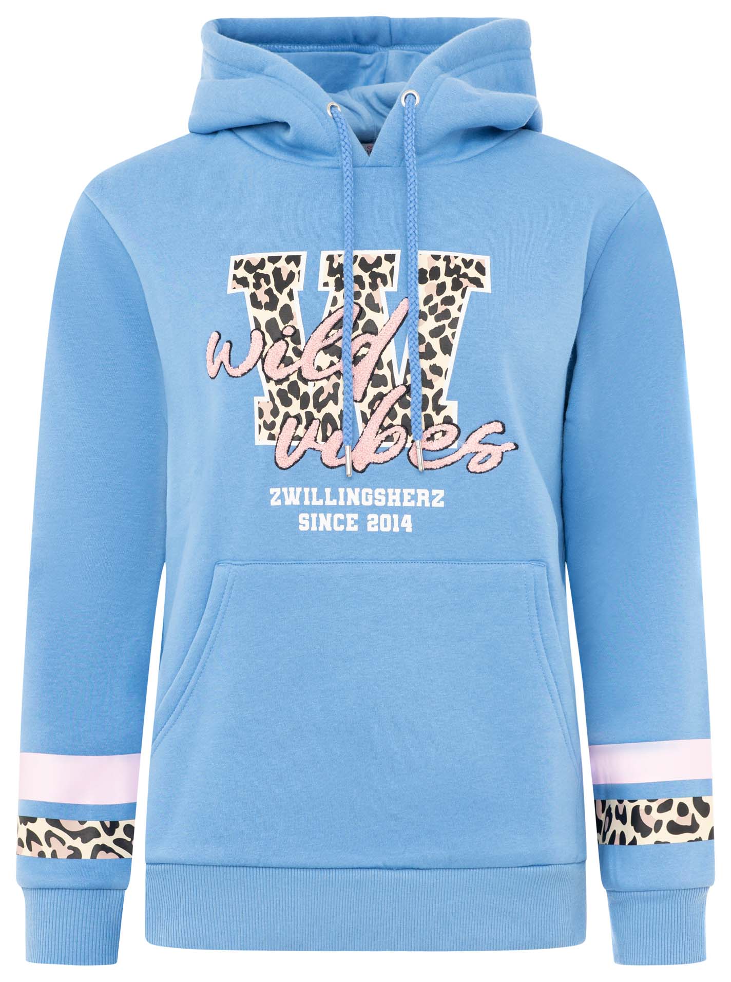 Hoodie "Wild Vibes College"