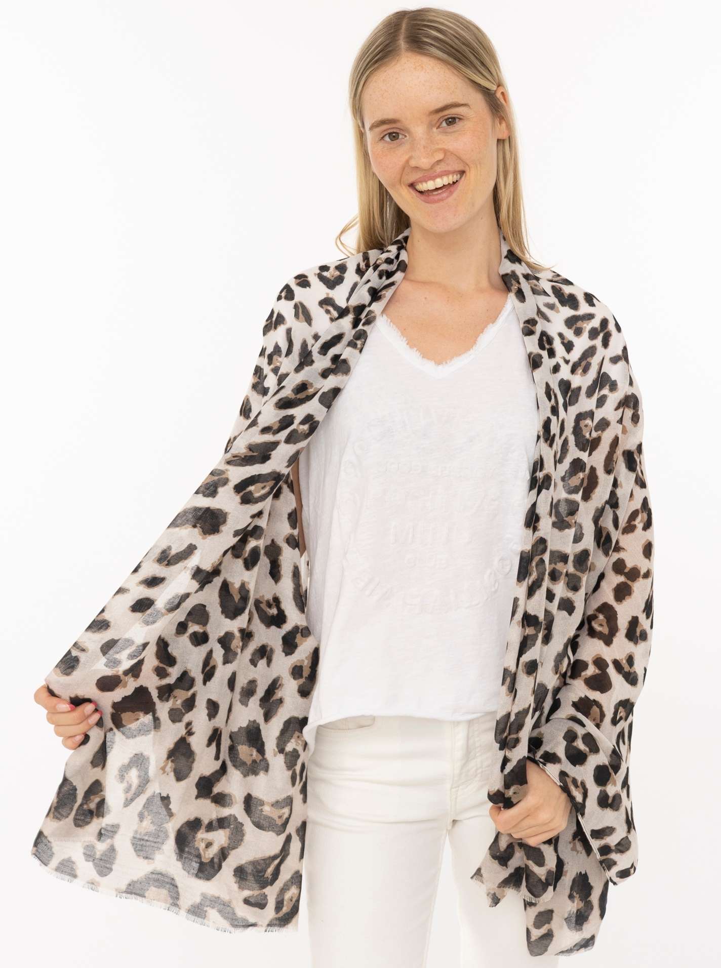 Schal "light Leo"