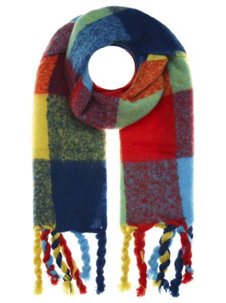 Winterschal Big Tassel "Multicolor"