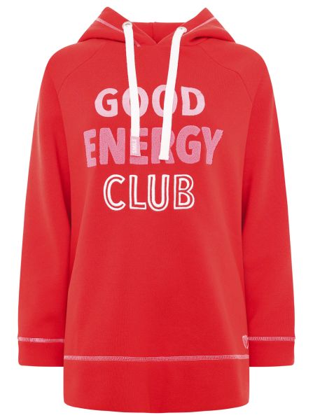 Oversize Hoodie BW "Good Energie Club"