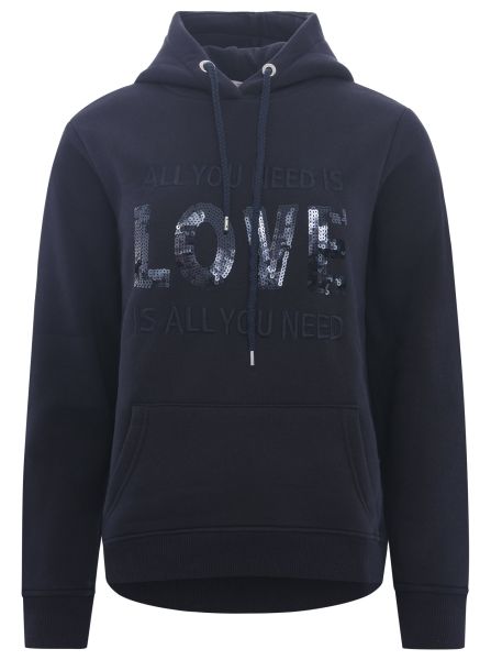Hoodie BW "Love is all you need"