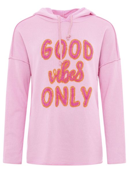 Hoodie BW "Good Vibes Only"