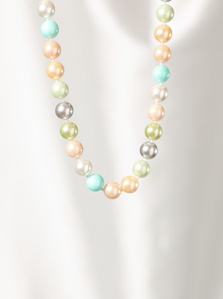 Perlenkette "Tricolore"